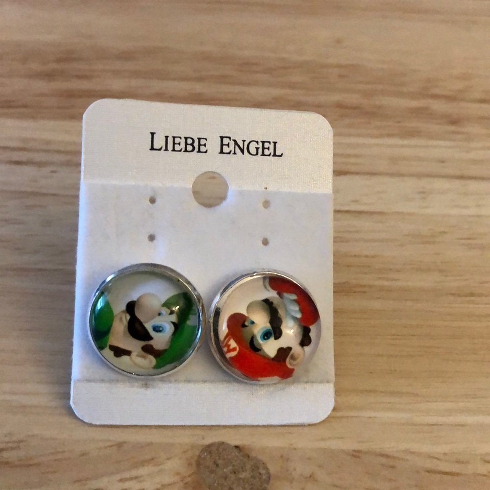 Men’s Nintendo Super Mario Luigi Cuff Links